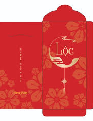 In ấn các mẫu bao lì xì, catalogue