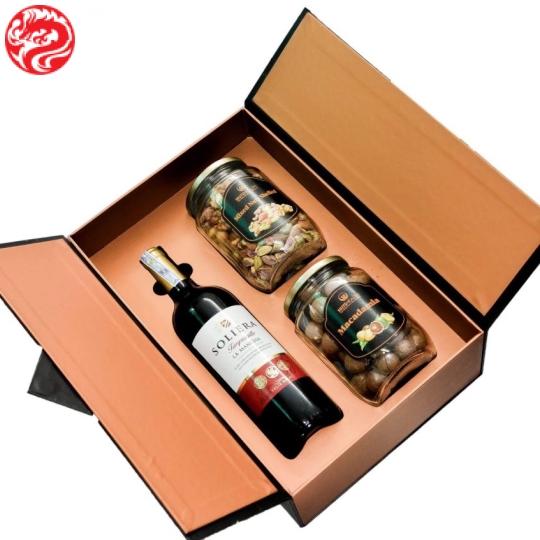 Hộp rượu đẹp mẫu 2