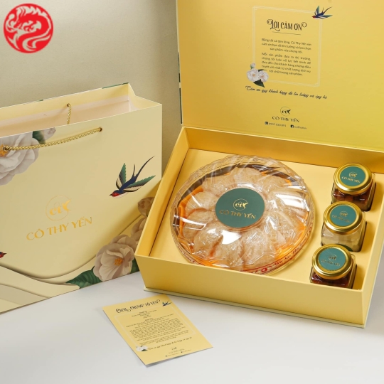 Hộp đựng yến sào cô Thy yến