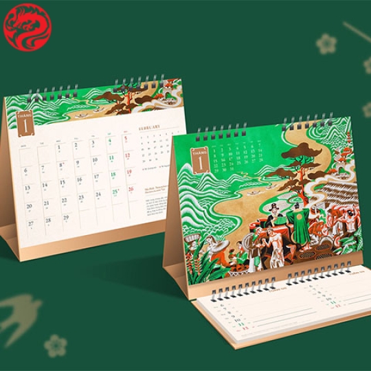 In lịch bàn 2025